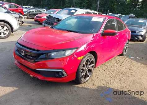 2020 Honda Civic Sport from USA, damaged, VIN 2HGFC2F86LH534244